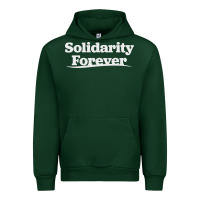 Forest Green solidarity forever Urban Hoodie - linhVisuals