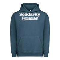 Pigment Midnight Navy solidarity forever Urban Hoodie - linhVisuals