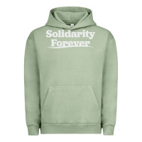 Pigment Oil Green solidarity forever Urban Hoodie - linhVisuals