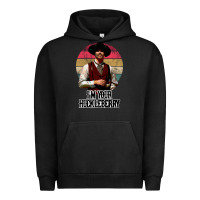 Pigment Black i'm your huckleberry Urban Hoodie - linhVisuals