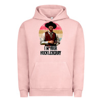 Pigment Salmon i'm your huckleberry Urban Hoodie - linhVisuals