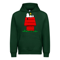 Forest Green the doghouse Urban Hoodie - linhVisuals