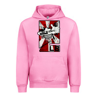 Fuchsia Pink limp bizkit 23 Urban Hoodie - linhVisuals