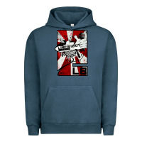 Pigment Midnight Navy limp bizkit 23 Urban Hoodie - linhVisuals