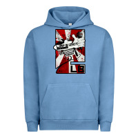 Pigment Pebble Blue limp bizkit 23 Urban Hoodie - linhVisuals