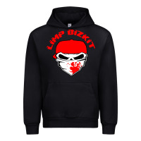 Black limp bizkit 28 Urban Hoodie - linhVisuals