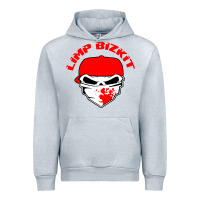 Heather Grey limp bizkit 28 Urban Hoodie - linhVisuals