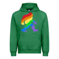 Emerald bigfoot t  shirt rainbow bigfoot t  shirt Urban Hoodie - linhVisuals