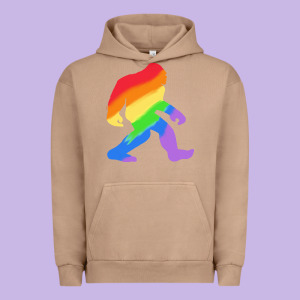 Bigfoot T  Shirt Rainbow Bigfoot T  Shirt Urban Hoodie Designed By Linhvisuals