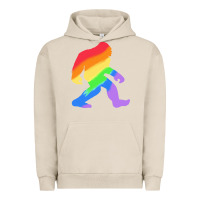 Pigment French Oak bigfoot t  shirt rainbow bigfoot t  shirt Urban Hoodie - linhVisuals