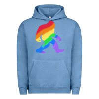 Pigment Pebble Blue bigfoot t  shirt rainbow bigfoot t  shirt Urban Hoodie - linhVisuals