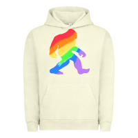 Pigment Pistachio bigfoot t  shirt rainbow bigfoot t  shirt Urban Hoodie - linhVisuals