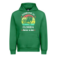Emerald someone in florida loves me t  shirt someone in florida loves me funny Urban Hoodie - linhVisuals