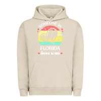 Pigment French Oak someone in florida loves me t  shirt someone in florida loves me funny Urban Hoodie - linhVisuals