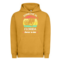 Pigment Peanut Butter someone in florida loves me t  shirt someone in florida loves me funny Urban Hoodie - linhVisuals