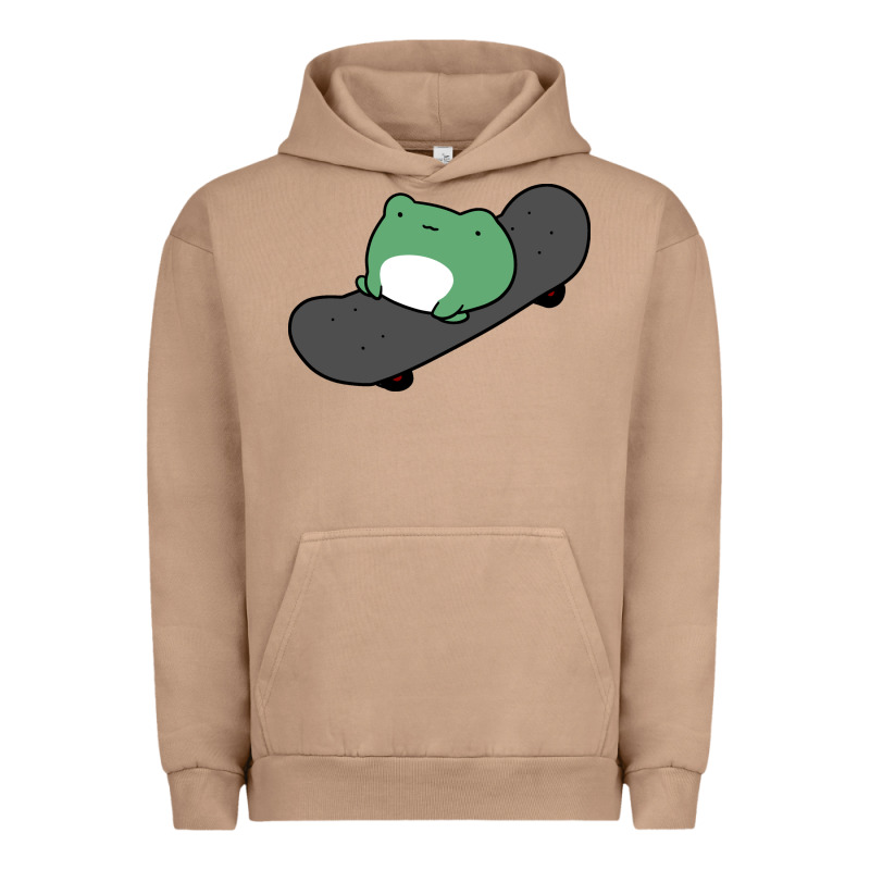 Skateboarding Frog Urban Hoodie by linhVisuals | Teevron