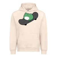 Sandshell skateboarding frog Urban Hoodie - linhVisuals