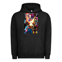 Pigment Black x men 3 Urban Hoodie - linhVisuals