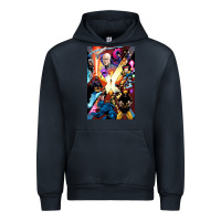 Navy x men 3 Urban Hoodie - linhVisuals
