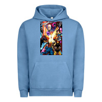 Pigment Pebble Blue x men 3 Urban Hoodie - linhVisuals