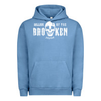 Pigment Pebble Blue jelly roll  rap müsic Urban Hoodie - linhVisuals