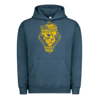 Pigment Midnight Navy jelly roll  rap müsic Urban Hoodie - linhVisuals