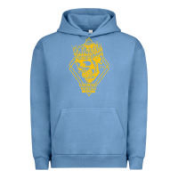 Pigment Pebble Blue jelly roll  rap müsic Urban Hoodie - linhVisuals