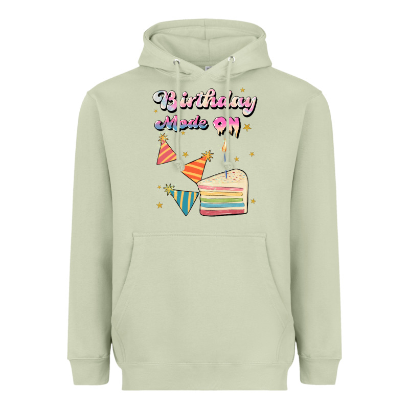 Birthday Mode On Heavyweight Hoodie by JahusDesignShop | Teevron