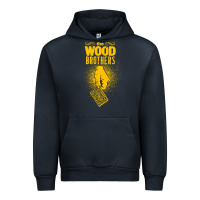 Navy the wood brothers blues Urban Hoodie - linhVisuals