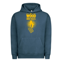 Pigment Midnight Navy the wood brothers blues Urban Hoodie - linhVisuals