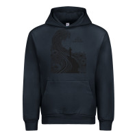 Navy the wood brothers blues Urban Hoodie - linhVisuals