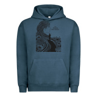 Pigment Midnight Navy the wood brothers blues Urban Hoodie - linhVisuals