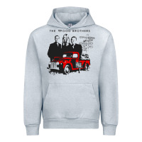 Heather Grey the wood brothers blues Urban Hoodie - linhVisuals