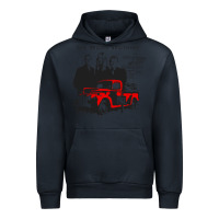 Navy the wood brothers blues Urban Hoodie - linhVisuals