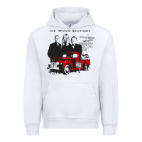 White the wood brothers blues Urban Hoodie - linhVisuals