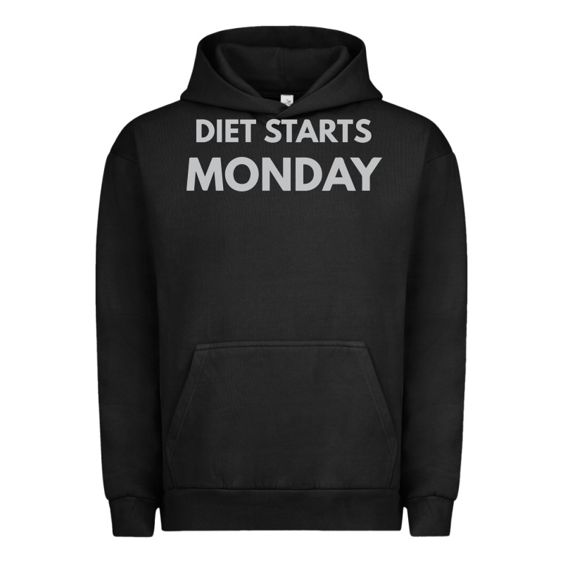 Diet Starts Monday Urban Hoodie by linhVisuals | Teevron