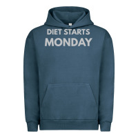 Pigment Midnight Navy diet starts monday Urban Hoodie - linhVisuals