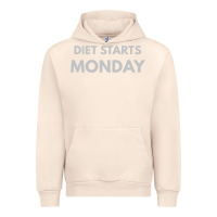 Sandshell diet starts monday Urban Hoodie - linhVisuals