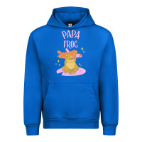 Cobalt papa frog Urban Hoodie - linhVisuals