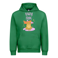 Emerald papa frog Urban Hoodie - linhVisuals