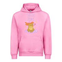 Fuchsia Pink papa frog Urban Hoodie - linhVisuals