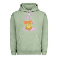 Pigment Oil Green papa frog Urban Hoodie - linhVisuals