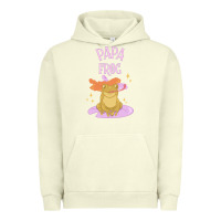 Pigment Pistachio papa frog Urban Hoodie - linhVisuals