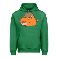 Emerald sloth and highland cow Urban Hoodie - linhVisuals