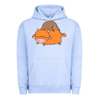 Pigment Grape Ice sloth and highland cow Urban Hoodie - linhVisuals