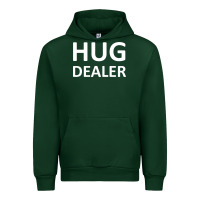 Forest Green hug dealer Urban Hoodie - linhVisuals