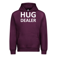 Mauve Wine hug dealer Urban Hoodie - linhVisuals