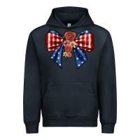 Navy bow Urban Hoodie - JahusDesignShop