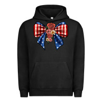Pigment Black bow Urban Hoodie - JahusDesignShop