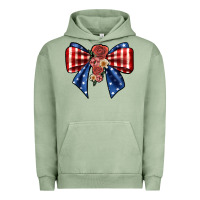 Pigment Oil Green bow Urban Hoodie - JahusDesignShop